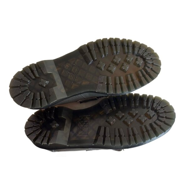 Dr. Martens Women's Adrian Virginia Grey Leather Tassel Loafer, Size 9 - Picture 6 of 6